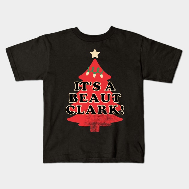 It's a Beaut Clark Kids T-Shirt by AmineDesigns